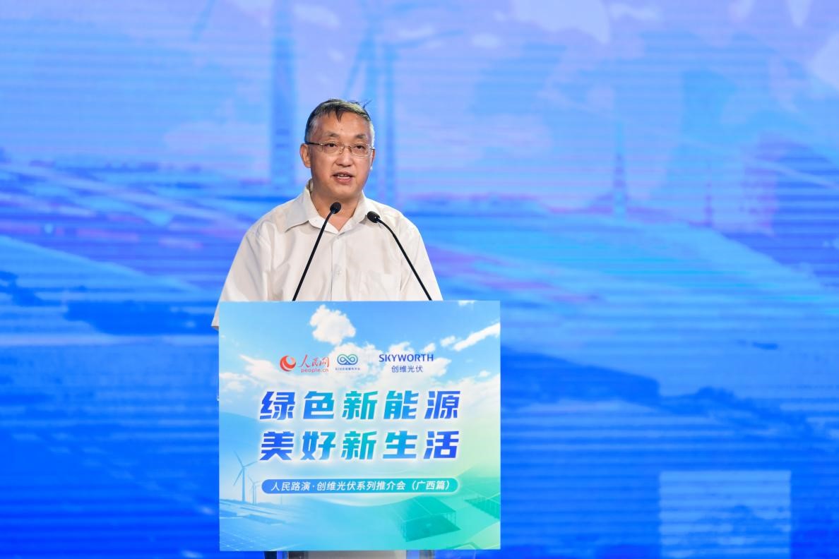 農(nóng)業(yè)農(nóng)村部信息中心主任、黨委書記王小兵。人民網(wǎng)記者 